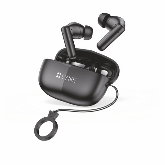 LYNE Coolpods 49 -True Wireless Earbuds with Deep Bass, ENC Mic & 42H Playtime Bluetooth