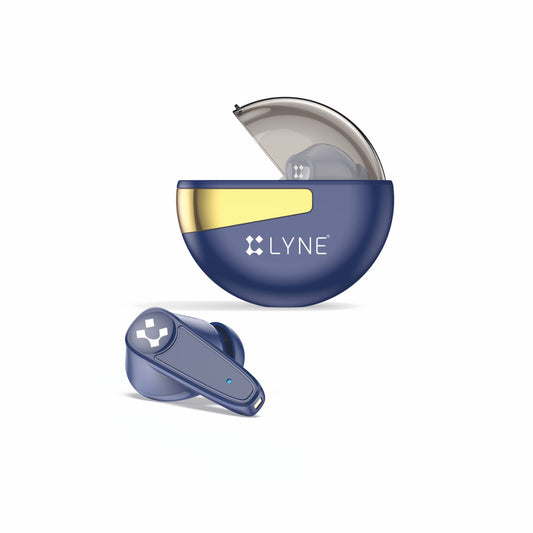 LYNE Coolpods 43 -True Wireless Earbuds with ENC Mic, Bluetooth 5.3, Deep Bass Bluetooth