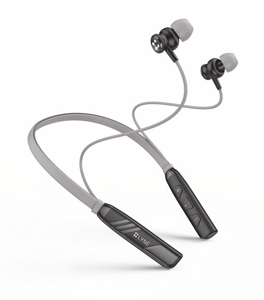 LYNE Rover 40- Super Bass 30hrs Music Time bluetooth neckband